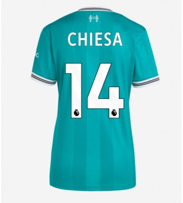 Liverpool Federico Chiesa #14 Replika Tredjetrøje Dame 2025-26 Kortærmet Liverpool Federico Chiesa #14 Replika Tredjetrøje Dame 2025-26 Kortærmet